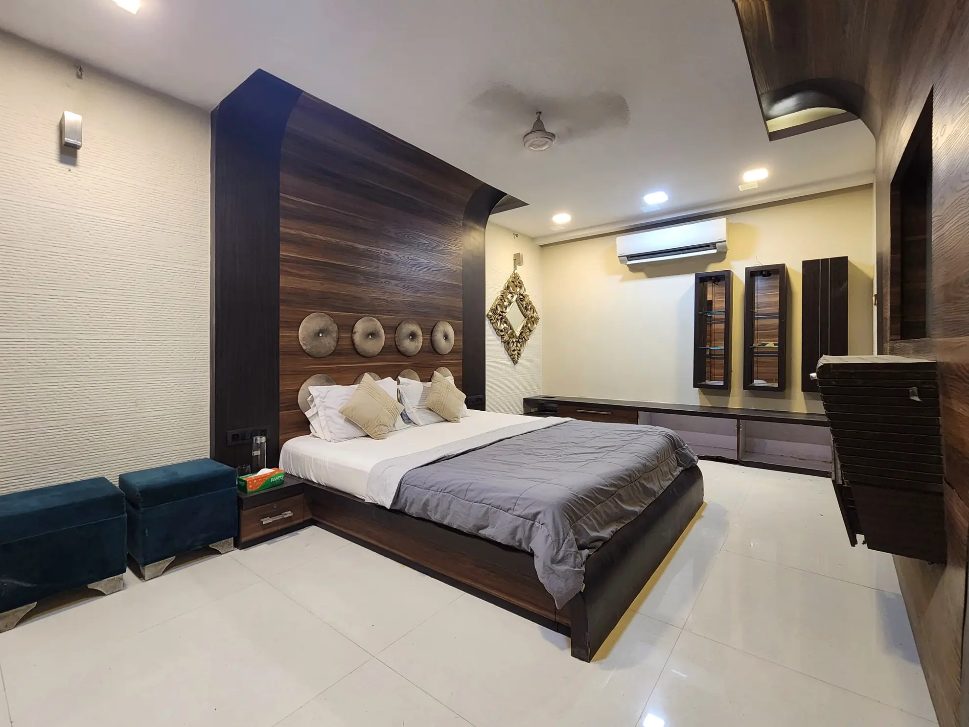 First Bedroom 1 at Peacock Perch, Mumbai