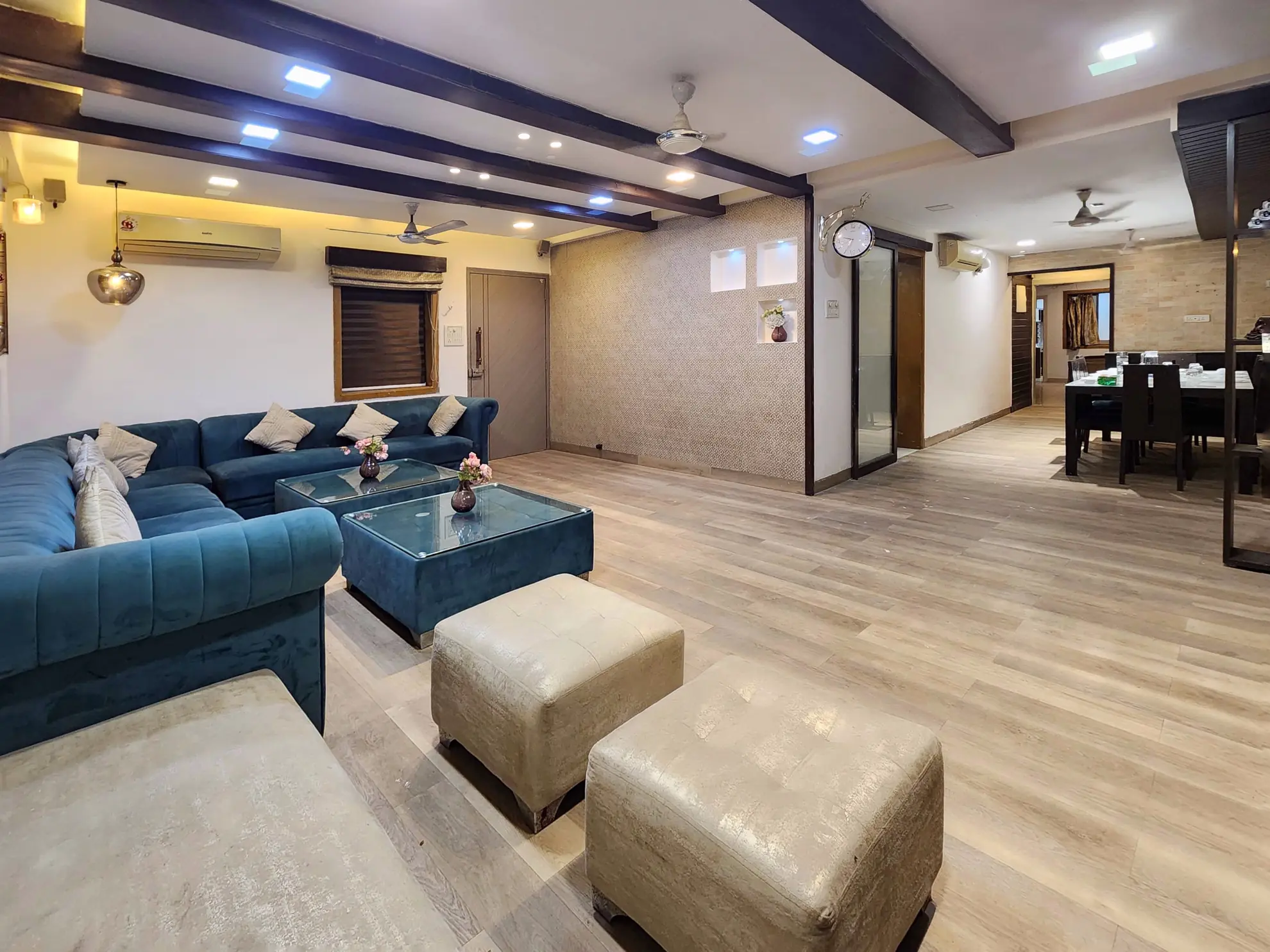 Living Area 2 at Peacock Perch, Mumbai