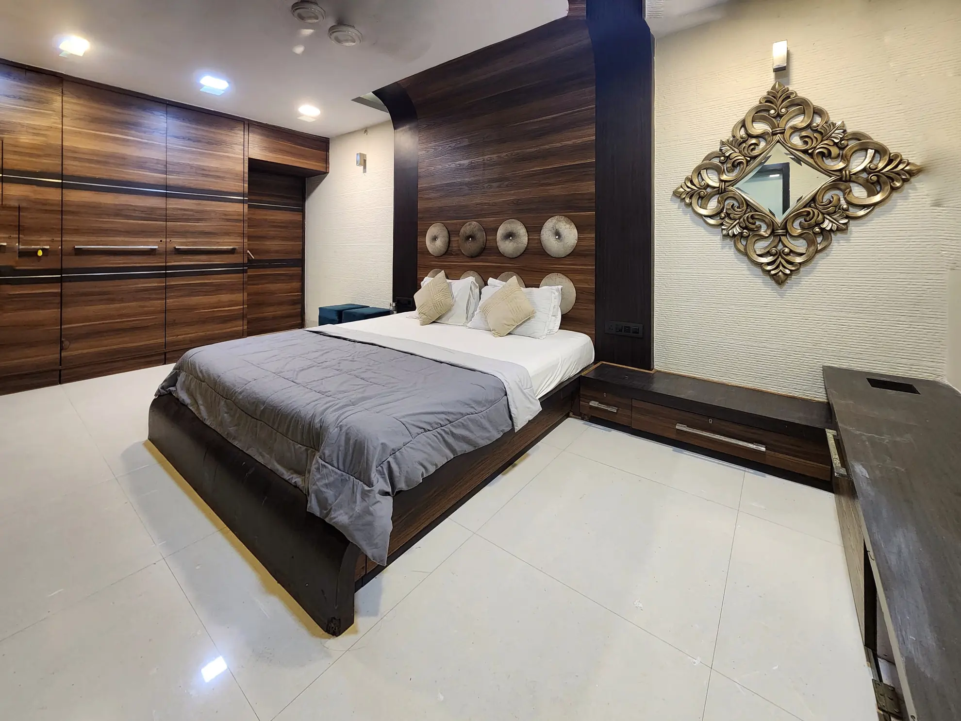 First Bedroom 2 at Peacock Perch, Mumbai