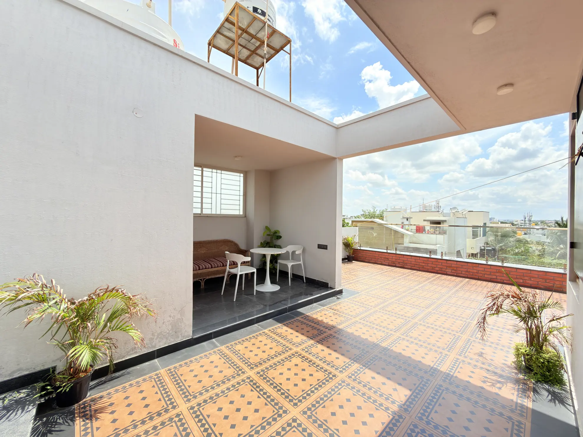 Terrace at Urban Utopia, Bengaluru