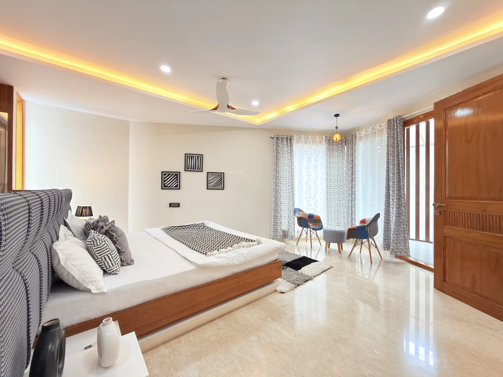Second Bedroom 6 at Urban Utopia, Bengaluru