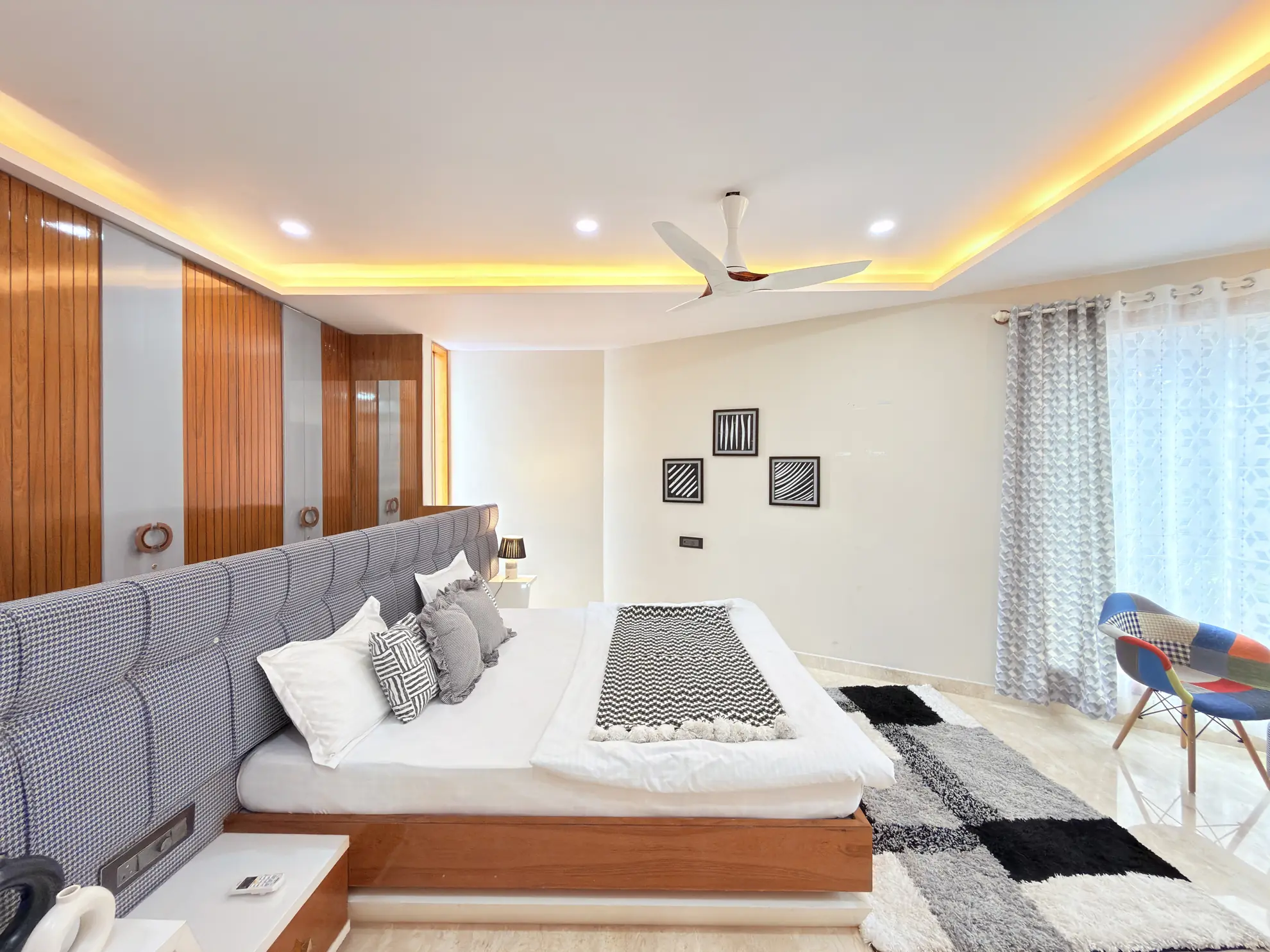 Second Bedroom 5 at Urban Utopia, Bengaluru