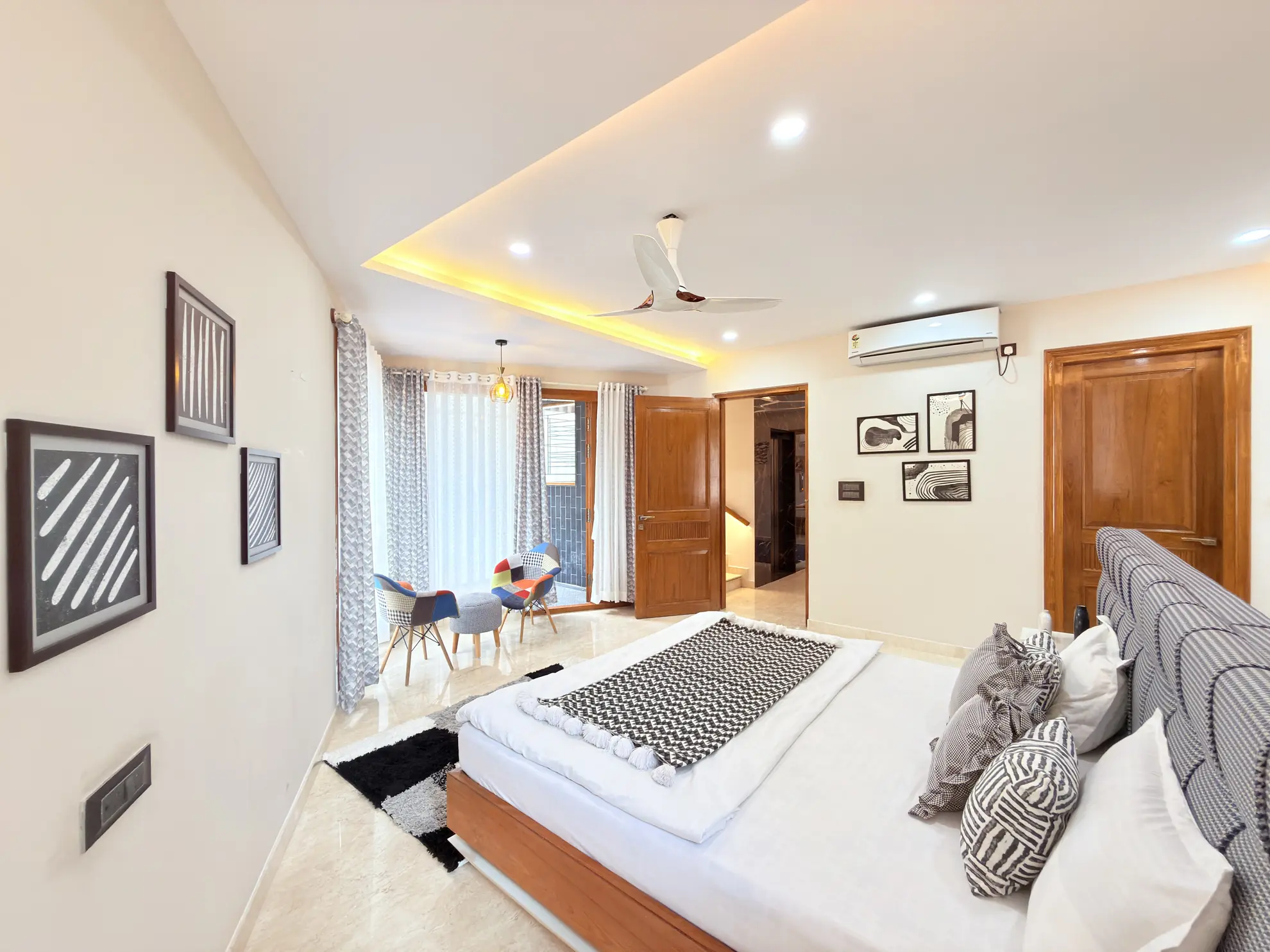 Second Bedroom 4 at Urban Utopia, Bengaluru