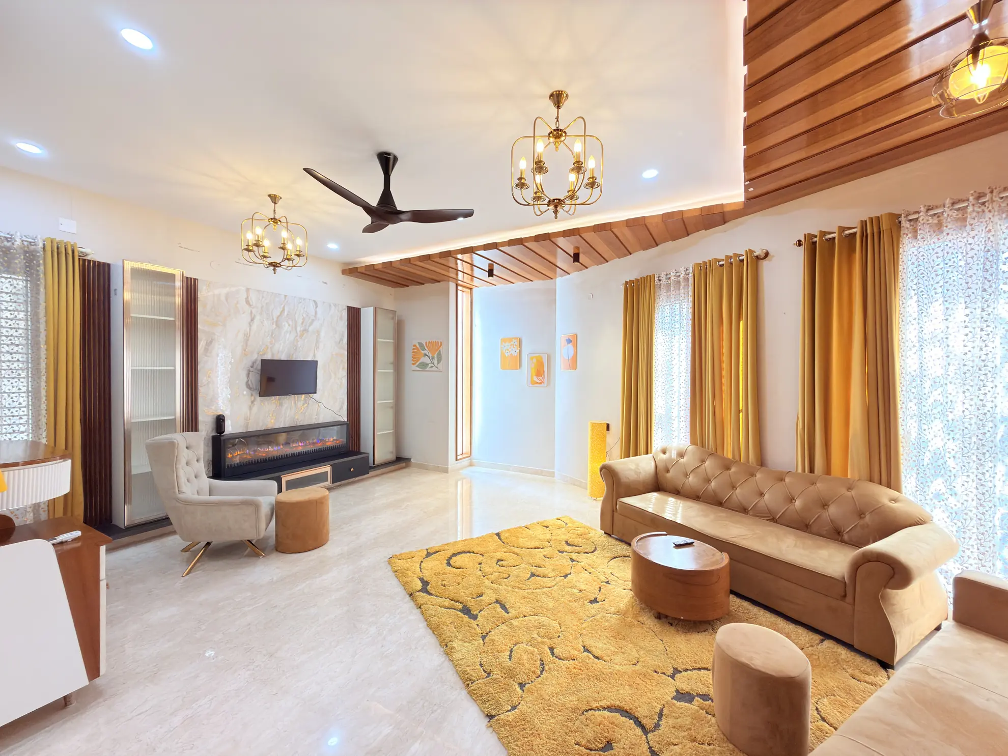 Living Area at Urban Utopia, Bengaluru