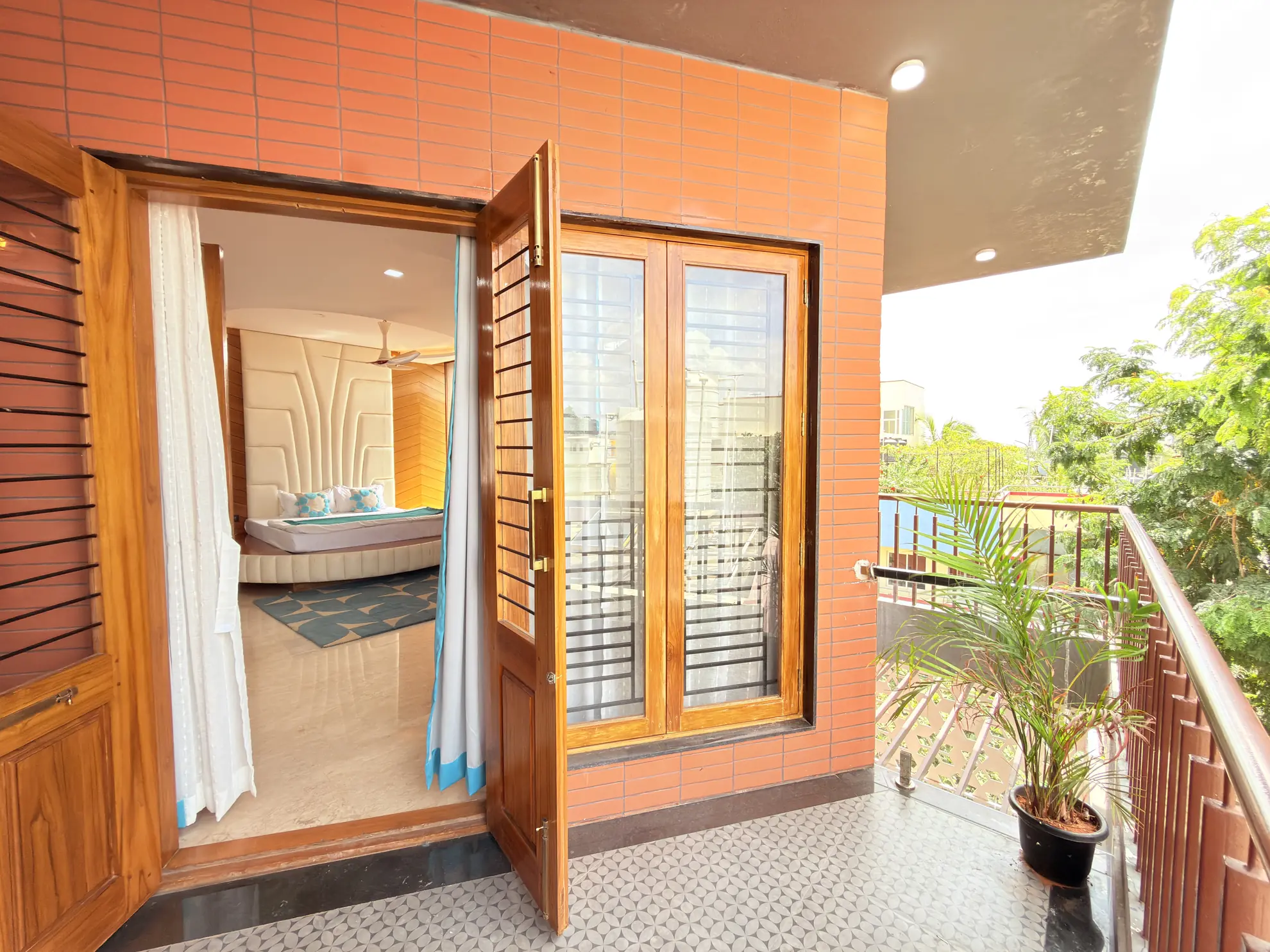 First Bedroom 14 at Urban Utopia, Bengaluru