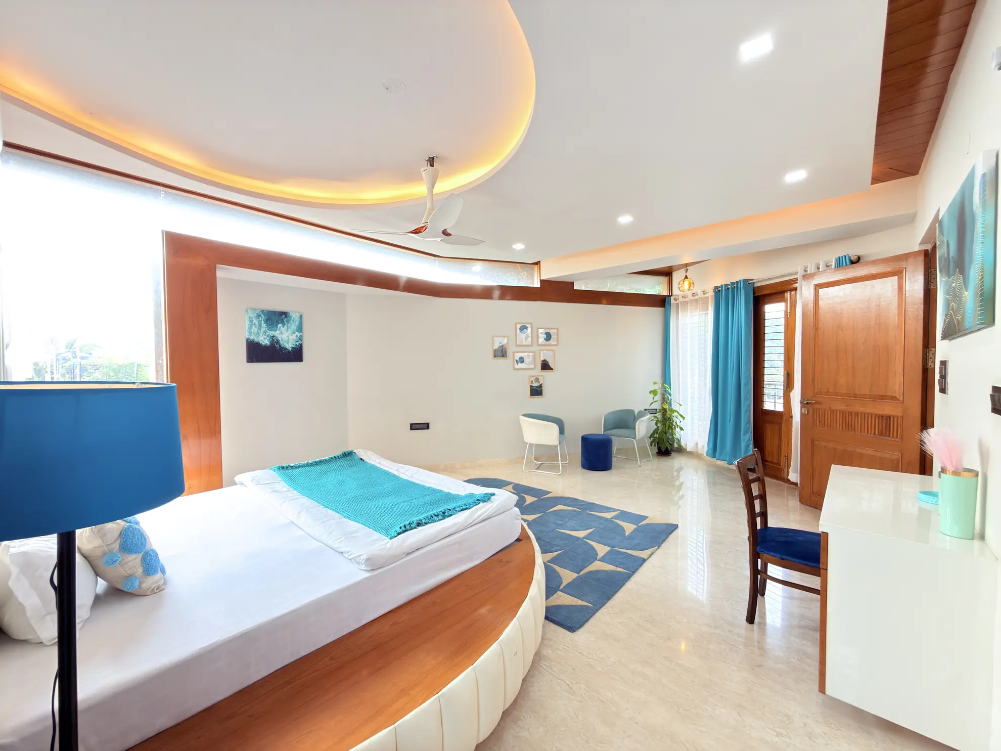 First Bedroom 6 at Urban Utopia, Bengaluru