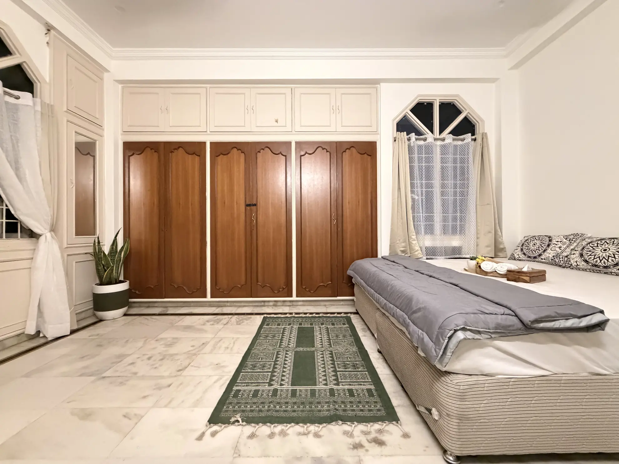 First Bedroom 2 at Deccan Escape, Hyderabad