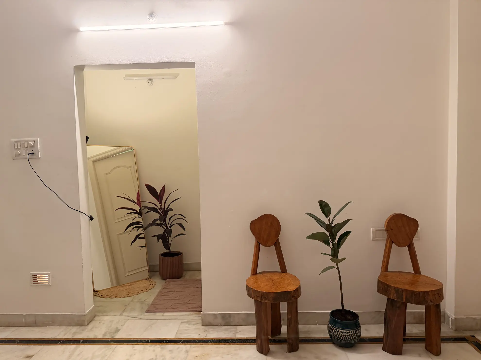 First Bedroom 7 at Deccan Escape, Hyderabad