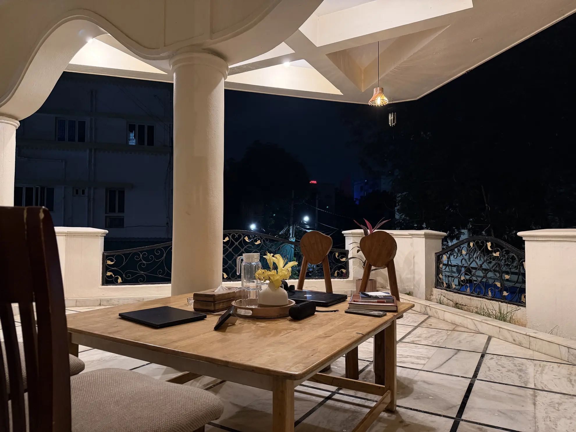 Patio 2 at Deccan Escape, Hyderabad