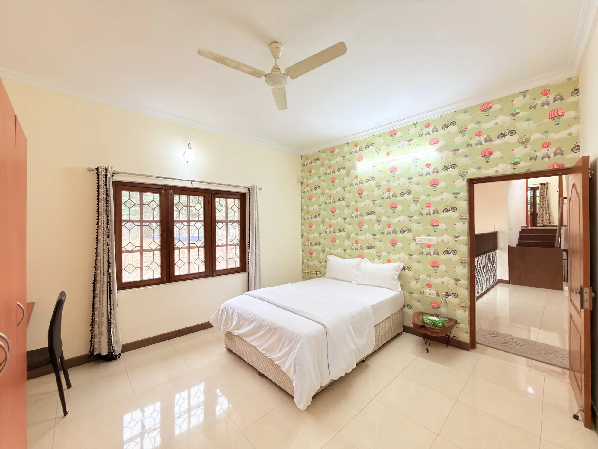 Third Bedroom 1 at Sunny Brooks, Bengaluru