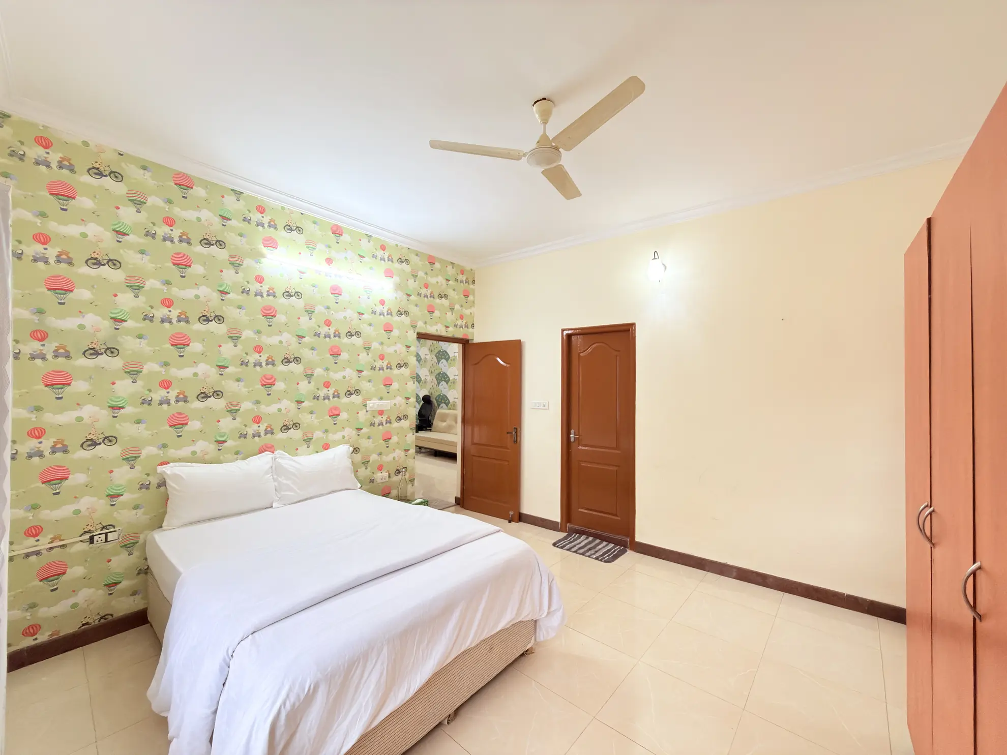 Third Bedroom 5 at Sunny Brooks, Bengaluru
