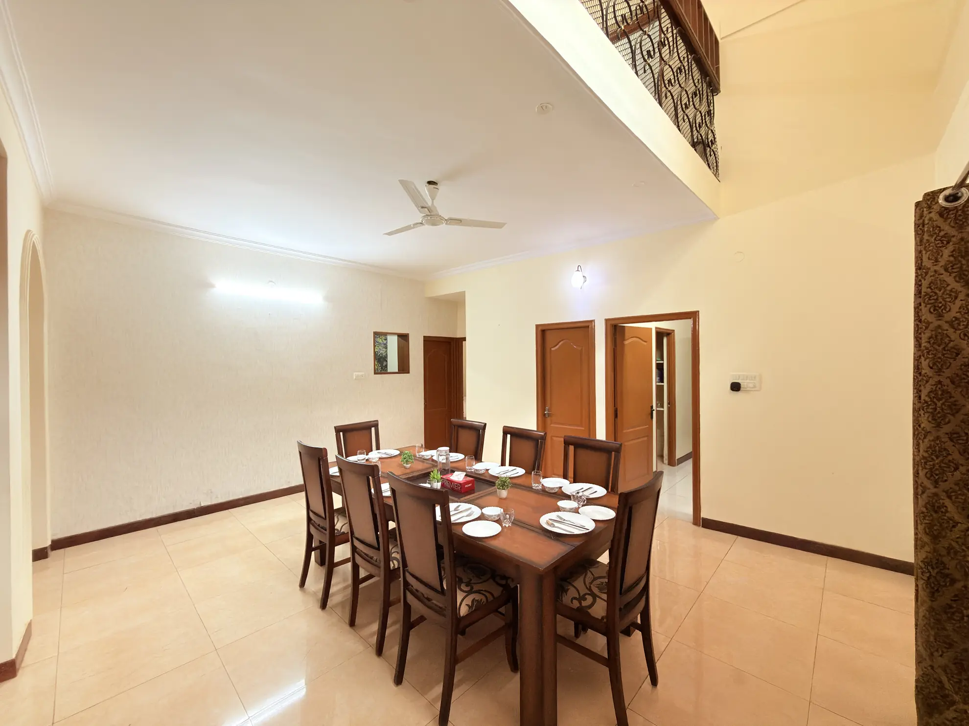 Dining Area 1 at Sunny Brooks, Bengaluru