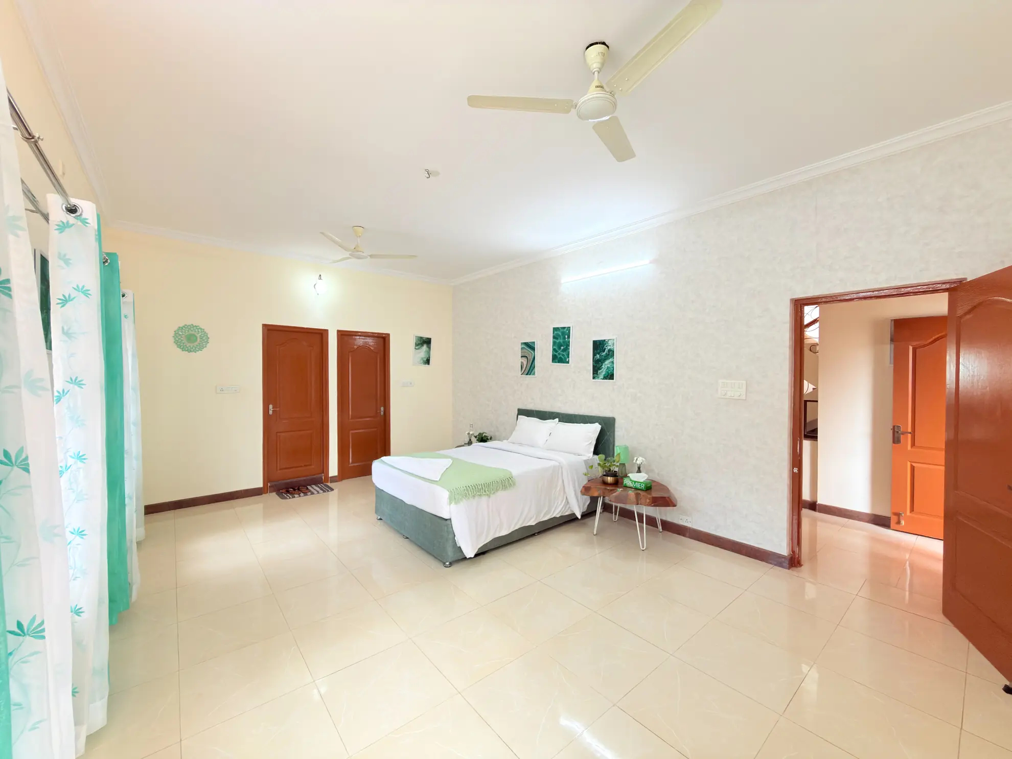 Third Bedroom 3 at Sunny Brooks, Bengaluru