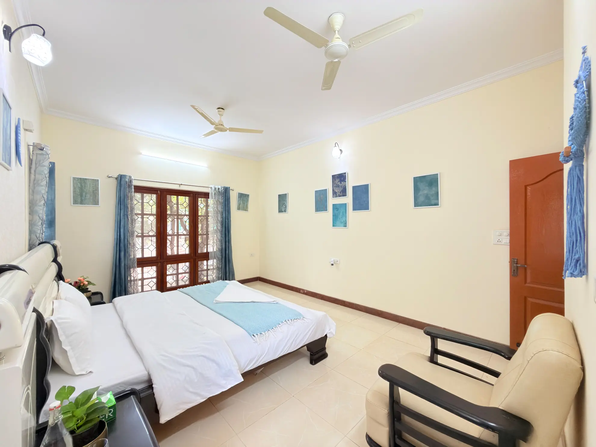 Second Bedroom 7 at Sunny Brooks, Bengaluru