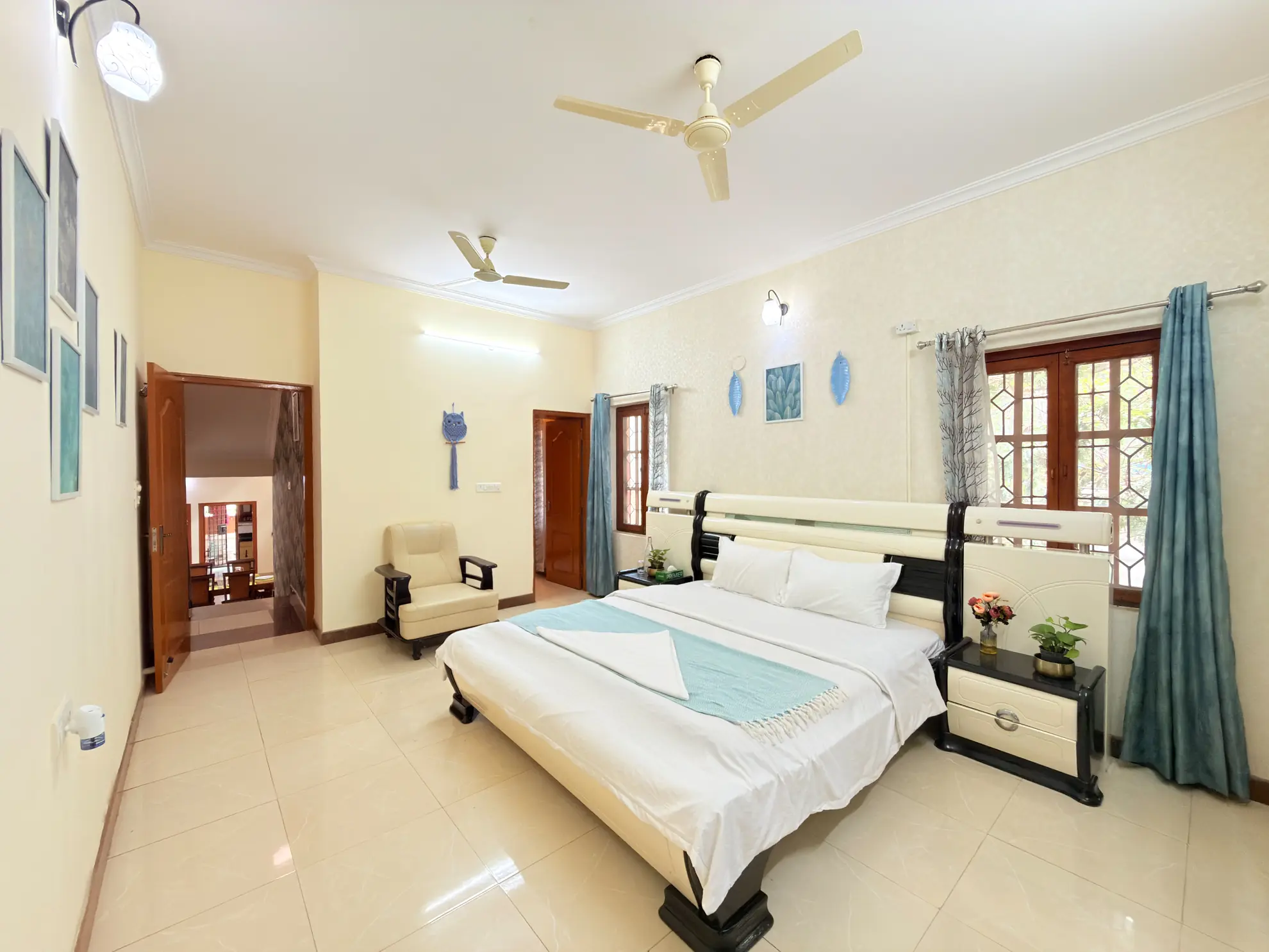 Second Bedroom 3 at Sunny Brooks, Bengaluru