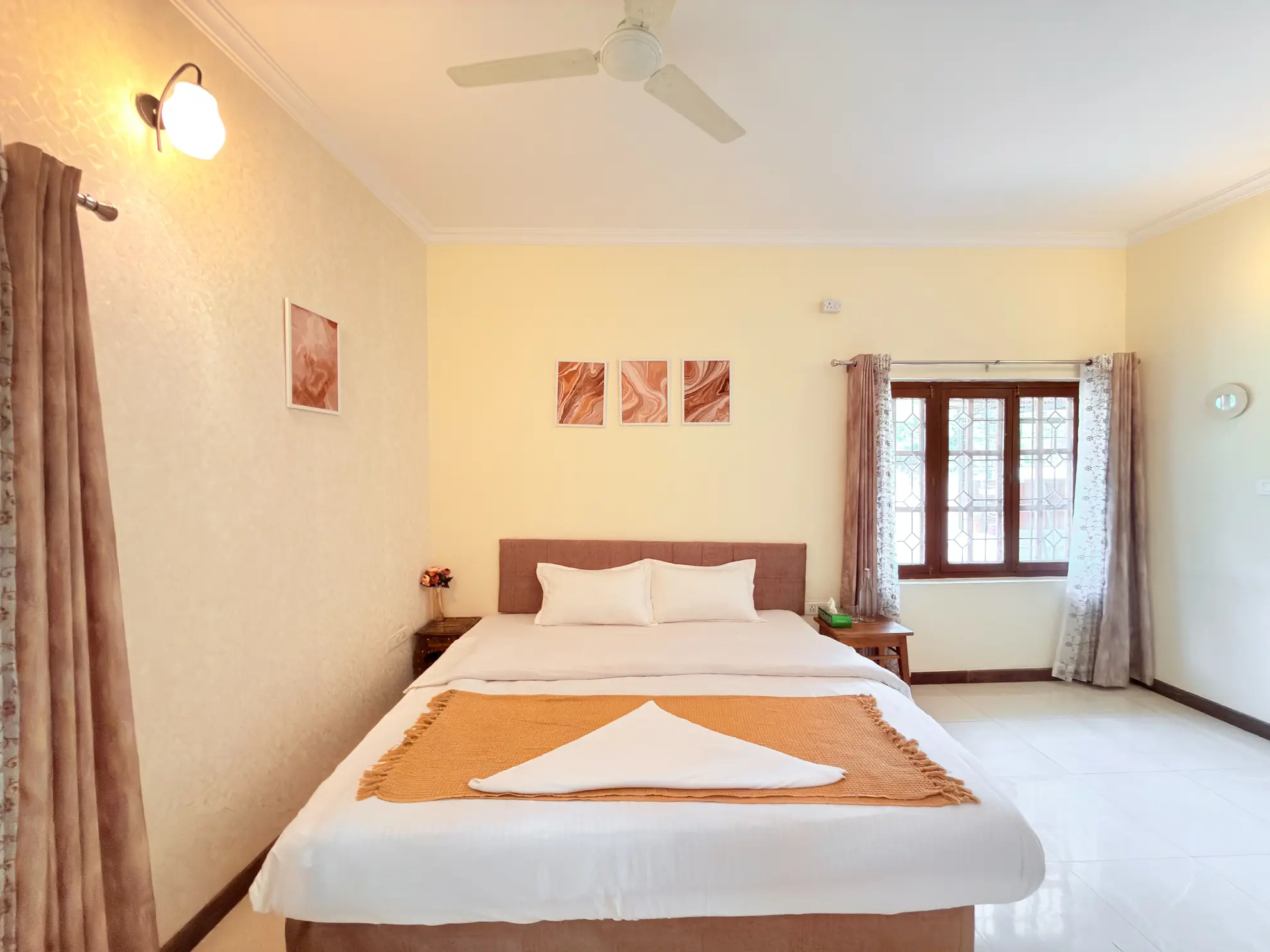 First Bedroom 4 at Sunny Brooks, Bengaluru