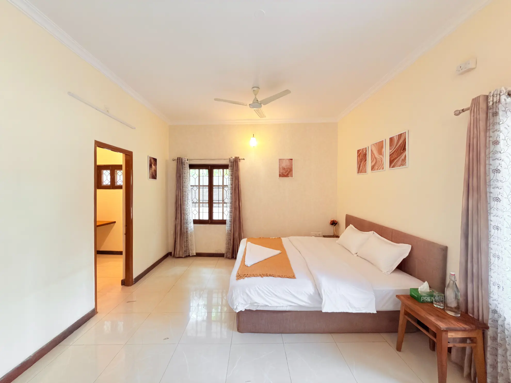 First Bedroom 2 at Sunny Brooks, Bengaluru