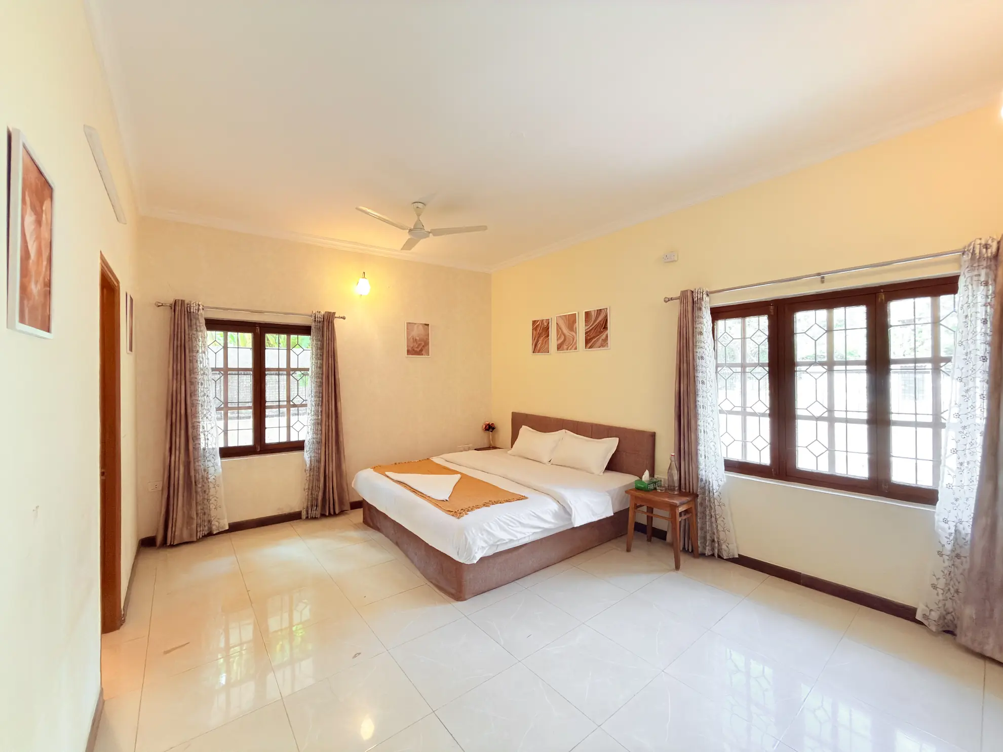 First Bedroom 1 at Sunny Brooks, Bengaluru
