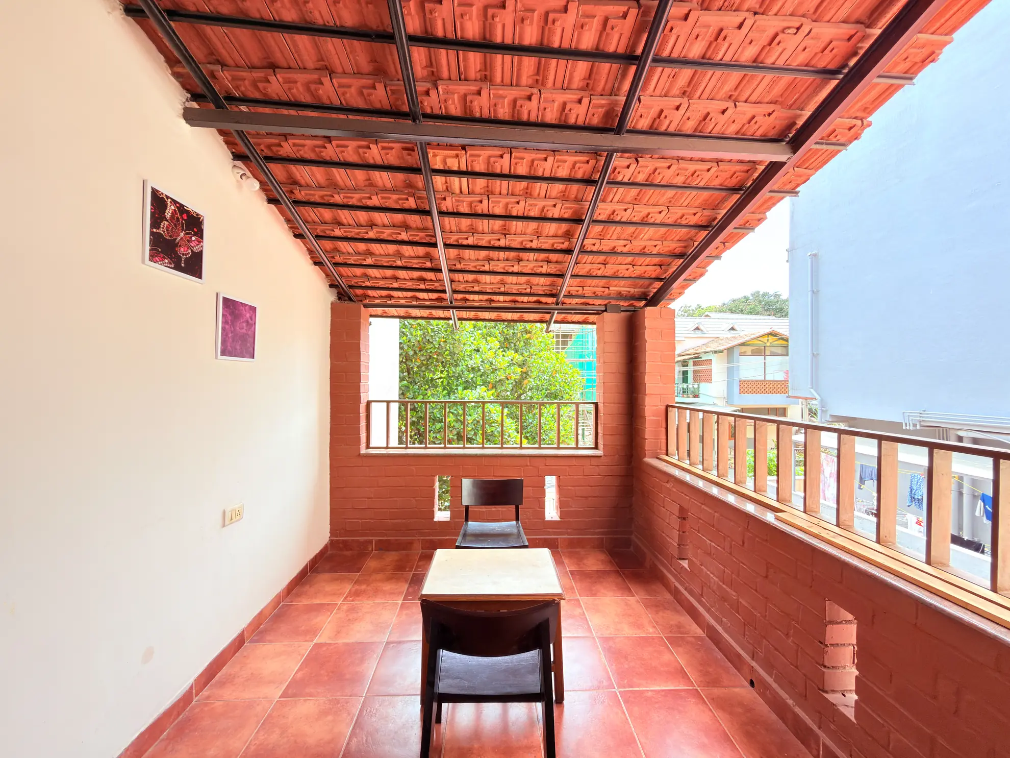 Balcony 1 at Sunny Brooks, Bengaluru