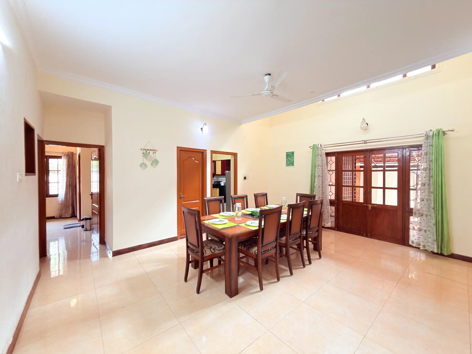 Dining Area 1 at Sunny Brooks, Bengaluru